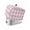Pink, variant on Fsddascl Beige Plaid Small Toaster Cover 2 Slice, Kitchen Appliance Covers, Spring Summer Farmhouse Buffalo Checkered Toaster Oven Cover with Loop, Bread Machine Cover Dust Cover Protection