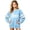 Sky Blue, variant on Grblisyd Girls Oversized Crewneck Sweatshirt Kids Halloween Pullover Sweater Casual Long Sleeve Fall Fashion Top