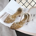 thumbnail image 3 of Chaussures de Danse Princesse à Paillettes Mode Perles pour Bébés Filles et Tout-Petits, 3 of 9