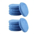 thumbnail image 1 of Almohadillas de pulido de microfibra súper suaves, paquete de 10 para aplicación de cera y esmalte, perfectas para automóviles, 1 of 8