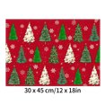 thumbnail image 3 of Dmlowu Christmas Placemats Set of 4, Heat-Resistant Washable Rectangular Table Mats, Christmas Table Decorations for Xmas Dining Home Kitchen Decor, 3 of 7
