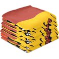 thumbnail image 6 of Figures of African Tea Towels Set of 1 Tribal Dancer Kitchen Dish Cloth with Hanging Loop, 18"x28"Lint-Free Absorbent Towel for Kitchen Drying Wiping and Cleaning, 6 of 6