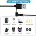 thumbnail image 3 of YongCo 25cm Copper USB to DC5V Charging Cable 3.5x1.35mm Elbowed Adapter for Small Fan Led Light Charging Cord, 3 of 8