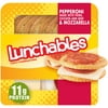 Lunchables Pepperoni & Mozzarella Cheese Snack Kit with Crackers, 2.25 oz Tray