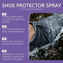 LAMIRO Shoe Protector Spray Waterproof: Waterproof Shoe Spray - Suede Protector Spray for Sneaker Boots & Canvas (1 pcs,3.38 oz)