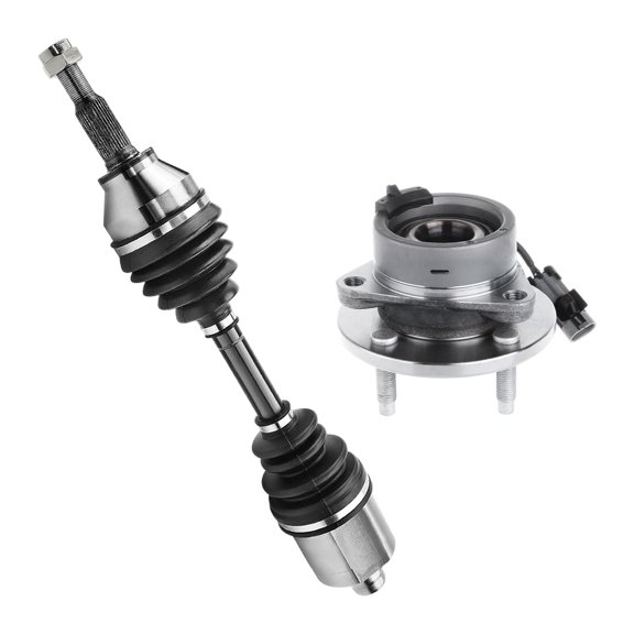 AutoShack Front Left or Right CV Axle Shaft Wheel Hub Bearing Assembly | Replacement for 2005-2010 Chevrolet Cobalt 2006-2011 Chevrolet HHR 2005-2007 Saturn Ion | 2-PC