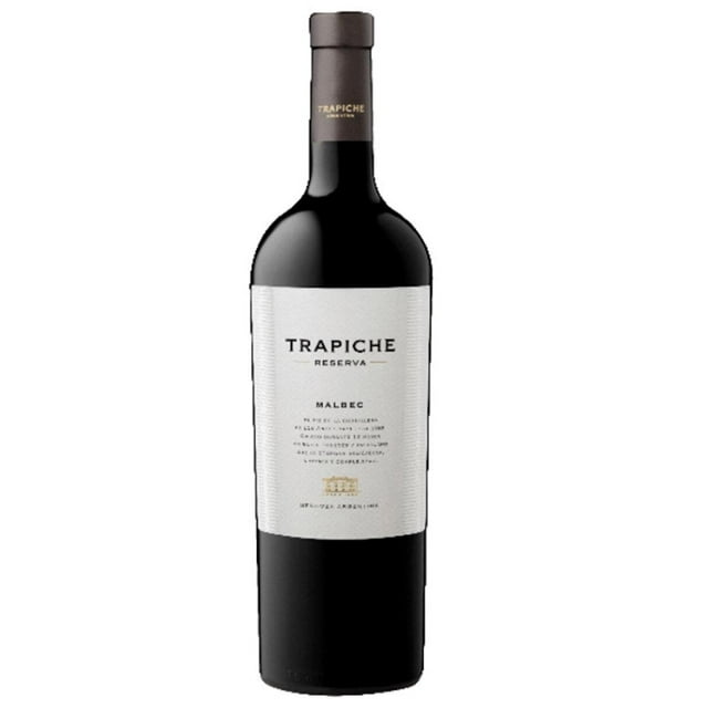 Pack de 4 Vino Tinto Trapiche Reserva Malbec 750 ml