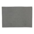 thumbnail image 2 of Contemporary Home Living Embroidered Bee Kind Reversible Cotton Placemats - 19"- White and Black-, 2 of 6