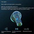 thumbnail image 3 of Portable Clock TWS Wireless Bluetooth Earphones Semi in Ear Touch Gaming Esports Long Range Headphones-, 3 of 5