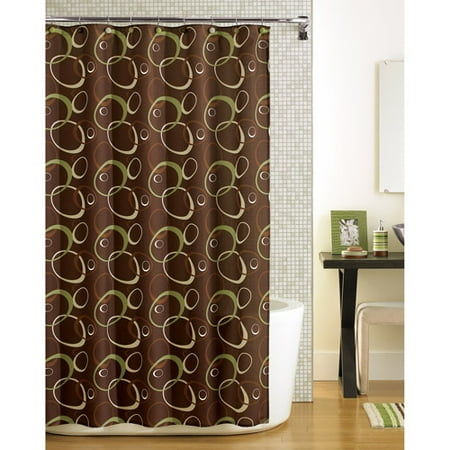 Hometrends Ellipse Fabric Shower Curtain 1 Each Walmart Com