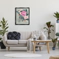 thumbnail image 3 of Stupell Industries Bird & Peonies on Green Animals & Insects Painting Black Floater Framed Art Print Wall Art, 25 x 31, 3 of 10