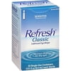 Refresh Classic Lubricant Eye Drops Single Use Containers, 50 Each, 2 Pack