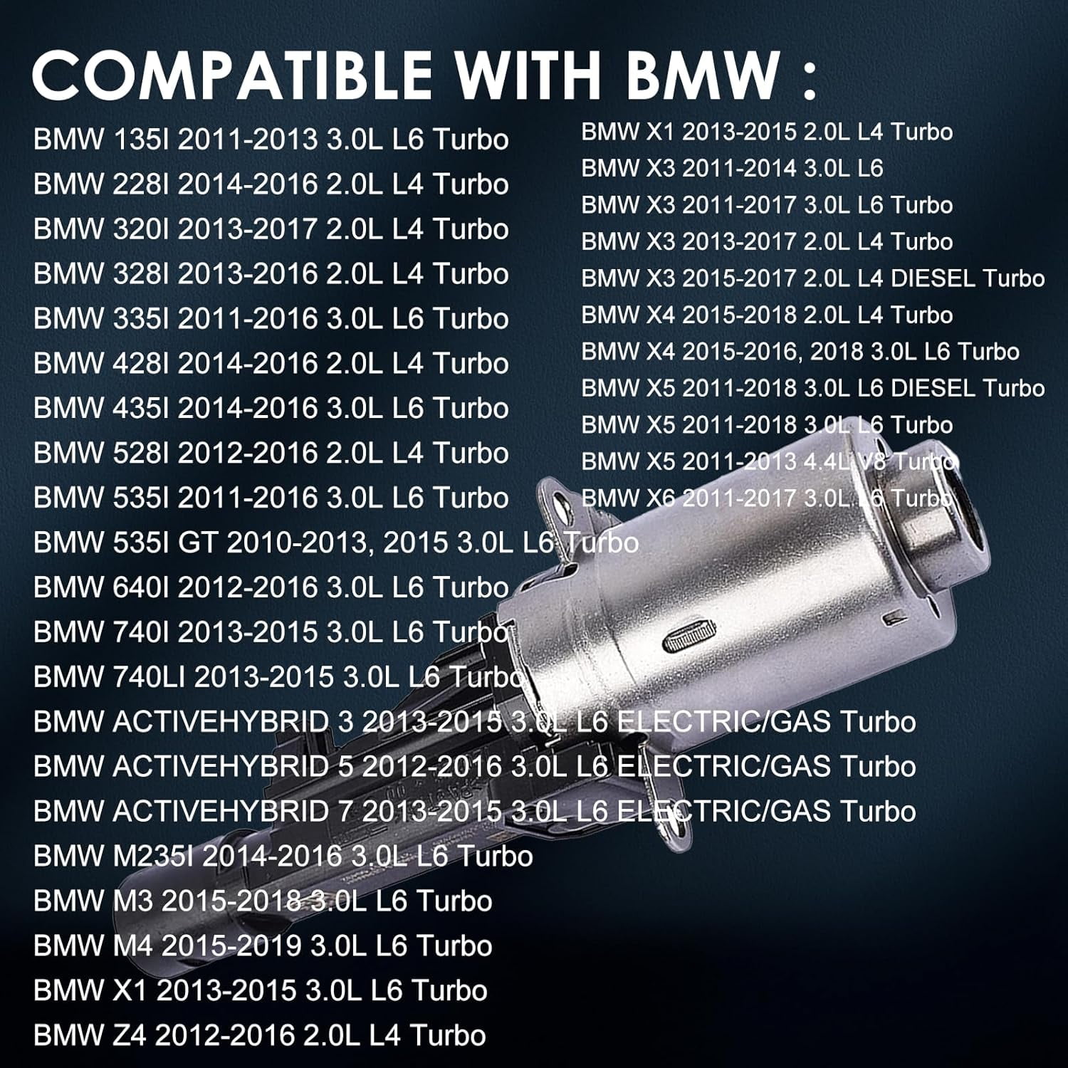 11377603979 Eccentric Shaft Valve Actuator Valvetronic Fit for BMW Exentric Shaft Valve Actuator N20 N55 S55 X1 X3 X4 X5 X6 135i 228i 320I 328I 335i 428i 435i 528i 535i 640i 740Li Z4 M3