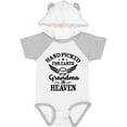 thumbnail image 3 of Inktastic Handpicked for Earth by My Grandma in Heaven Angel Wings Boys or Girls Baby Bodysuit, 3 of 5