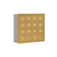 thumbnail image 1 of Salsbury 19045-14GRK D 12 A 2 B Doors R-Mount Keyed Locks Cell Phone Locker In Gold, 1 of 1