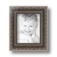 thumbnail image 2 of ArtToFrames 4x5 inch Antique Silver Picture Frame, Silver Wood Poster Frame (4562), 2 of 8