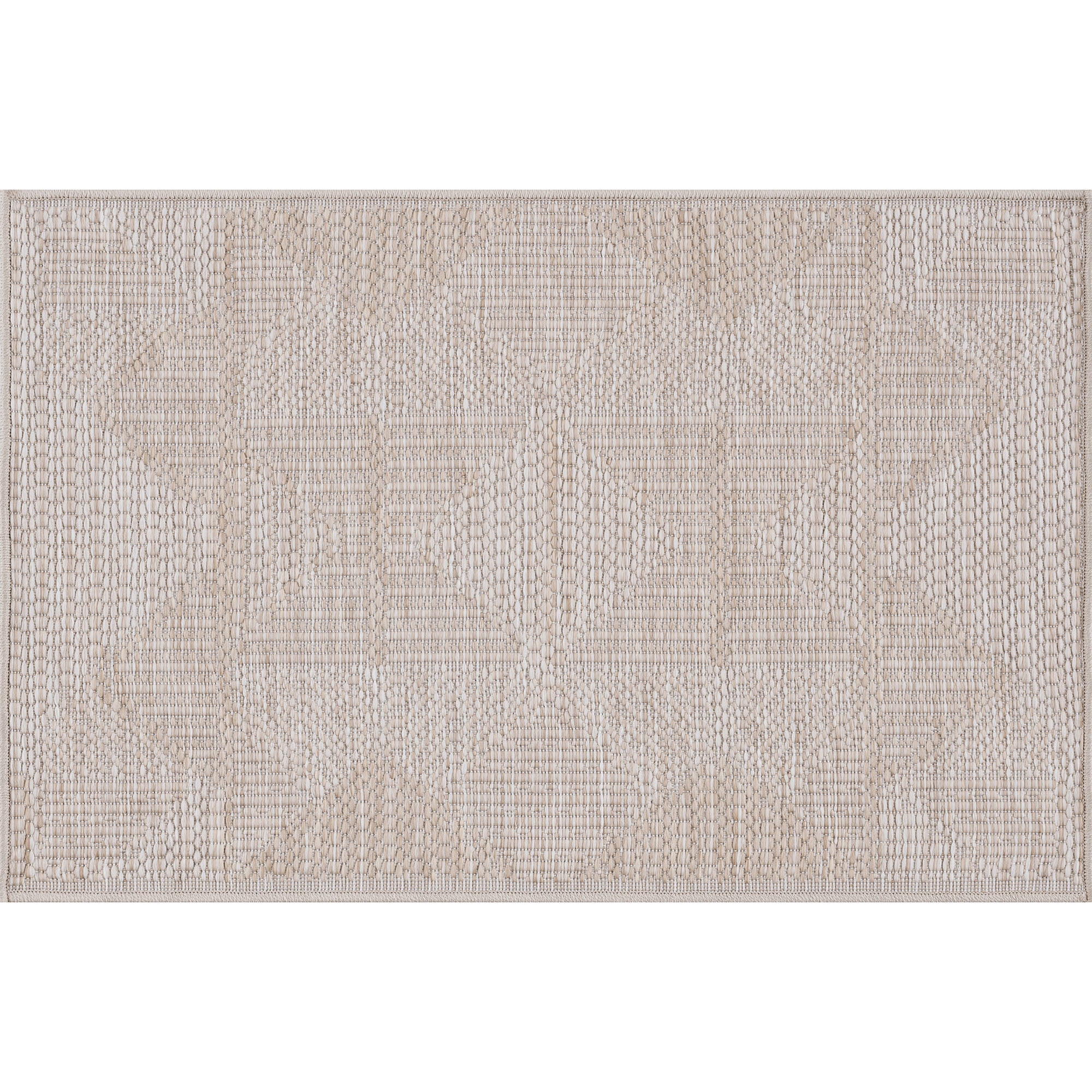 Bliss Rugs Bailey Transitional 2' x 3' Beige and Natural Indoor Outdoor Area Rug