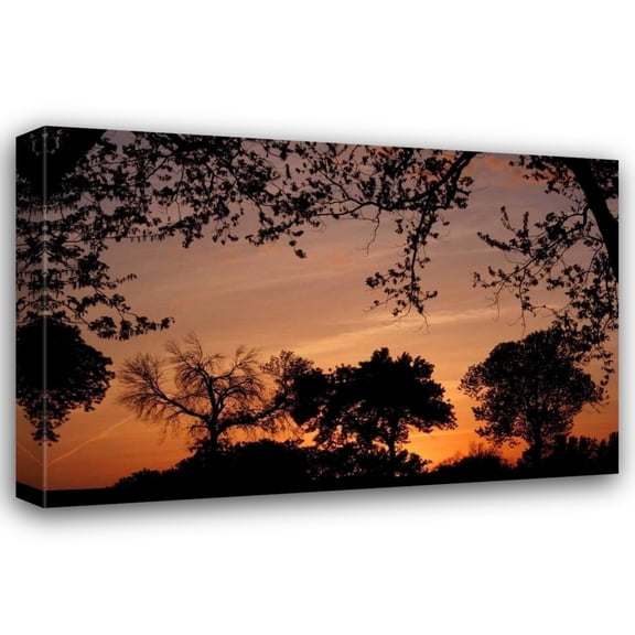 Tammy Putman 40x28 Gallery Wrapped Canvas Wall Art Titled - Unity Sunset