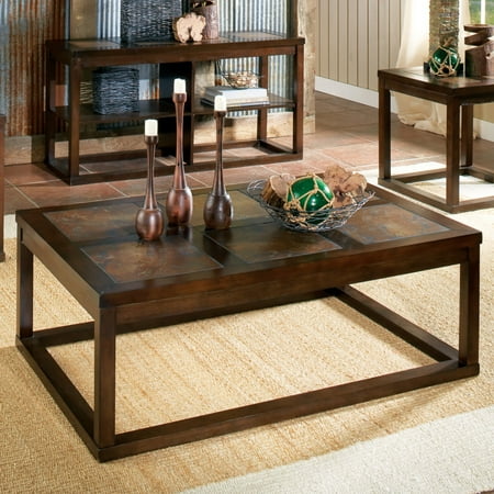 UPC 635178020170 product image for Alberto Cocktail Table in Cherry Finish | upcitemdb.com