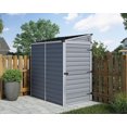 thumbnail image 1 of Canopia by Palram Pent 4 ft. x 6 ft. Lean-To Storage and Bike Shed, 1 of 9