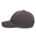 thumbnail image 5 of Outdoor Cap GWT-111 Unstructured Garment Washed Twill-Charcoal-Adult, 5 of 6