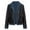 Blue, variant on Women's Jacket Casual Coat Zip Up Outerwear Windbreaker Black Jacket Scrub Leather Jackets for Women Jacket Women's Leather & Leather Jackets & Coats Casual Wrap Jacket Womens Oversized Jacket