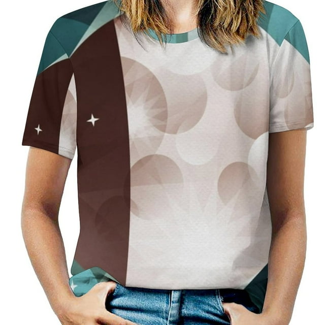 Fly Me To The Moon Ruffle Short Sleeve T Shirt Women Summer T Shirts V Neck Tee Tops Themoverywhere Vector Digitalart