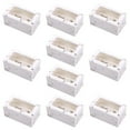 thumbnail image 6 of 10pcs Marbling Cupcake Boxes with Inserts Windowed Muffin Holder Dessert Containers (2 Cavities), 6 of 7