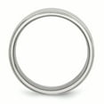 thumbnail image 2 of Primal Steel Stainless Steel Ridged Edge 8mm Brushed and Polished Band, 2 of 10