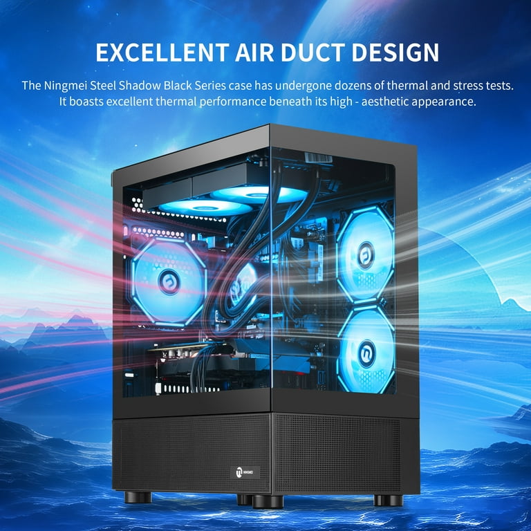 Ningmei Gaming PC AMD Ryzen 7 5700X NVIDIA RTX 5060 Ti 32GB