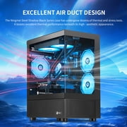Ningmei Lumishore Gaming PC AMD Ryzen 7 5700X NVIDIA RTX 5060 16GB RAM 1TB SSD Windows11 PC Gaming Black