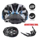 thumbnail image 2 of Casco De Bicicleta + Luz De Bicicleta Recargable Usb + Gafas, 2 of 8