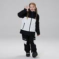 thumbnail image 4 of MEZZALL Kids Long Sleeve Snowsuit Boys Girls Insulated Ski Outfits For Winter Sports And Outdoor Activities With Thermal Warmth Soft Clothing Sets, 4 of 6