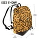 thumbnail image 2 of Balery Vintage Brown Plaid Sunflower Mochila de Cuero para Mujeres, Gran Capacidad, Bolsa de Viaje Multifuncional, Mochila de Cuero y Bolsa de Hombro para Mujeres, 2 of 4