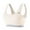 Beige, variant on Xfvqtps Girls Sports Bras with Padded Fixed Cup Seamless Mesh Breathable Training Bra for Teen Cute Racket Print Comfortable Girls Bras for 9-18 Years Beige