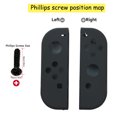 thumbnail image 2 of Carcasa de controlador de mano con agarre suave al tacto con botones de juego completo, carcasa de repuesto para consola Nintendo Switch, carcasa no incluida Zhivalor Accesorios, 2 of 8