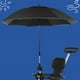 thumbnail image 3 of Sombrilla universal para cochecito con clip con protección UV, sombrilla para cochecito de bebé de 85 cm/33,5 pulgadas con clip para , ajustab Negro, 3 of 9