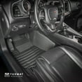 thumbnail image 5 of TuxMat - For Dodge Challenger AWD 2017-2023 Models - Custom Car Mats - Maximum Coverage, All Weather, Laser Measured - This Full Set Includes 1st and 2nd Rows, 5 of 10