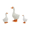 thumbnail image 1 of Set de estatuas de resina Goose Family para decoración de jardín, 167 g, 1 of 3