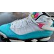 thumbnail image 1 of N I-K-E A i r-Jor-dan 6 Rings Blue Fury Cyber Pink Size CK0018-100 8.5, 1 of 6