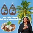 VOPPV Crazyview Kamala Harris Coconut Tree Earrings, Coconut Dangling ... Kamala Harris earrings VOPPV Crazyview Kamala Harris Coconut Tree Earrings, Coconut Dangling ...