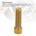 thumbnail image 3 of Stainless Steel Anodized Motorcycle Handlebar Bolt Set for Aprilia SR GT200 GT125 M8x32mm 4 Pack, 3 of 7