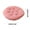 Pink, variant on Thick Seat Cushion 20x20x1 Inch Office Chair Pad with Non-Slip Straps Linen Fabric Home Decor