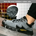 thumbnail image 6 of Safety Trainers Steel Toe Cap Trainers for Men Women Breathable Safety Shoes Puncture Proof Industrial Work Shoes Comfortable, 6 of 8