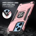 thumbnail image 2 of Funda de teléfono para Poco X5 Pro 5G de Uso Rudo Shock color + Mica de Cristal, 2 of 5