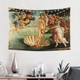 thumbnail image 2 of INVIN ART Tapestry Wall Hanging Art Home Decor, The Birth of Venus by Sandro Botticelli Art Print Painting for Living Room Bedroom Bathroom Dorm, 2 of 5