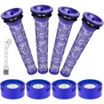 thumbnail image 4 of Replacement HEPA Filter Set for Dyson V8/V7 - 8 Carbon Fiber Filters Included, 4 of 5