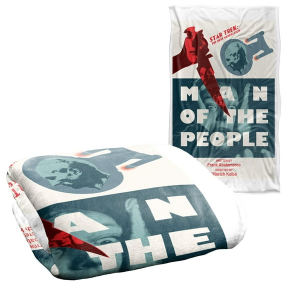 Star Trek The Next Generation Season 6 Episode 3 Silky Touch Super Soft Throw Blanket 36" x 58"