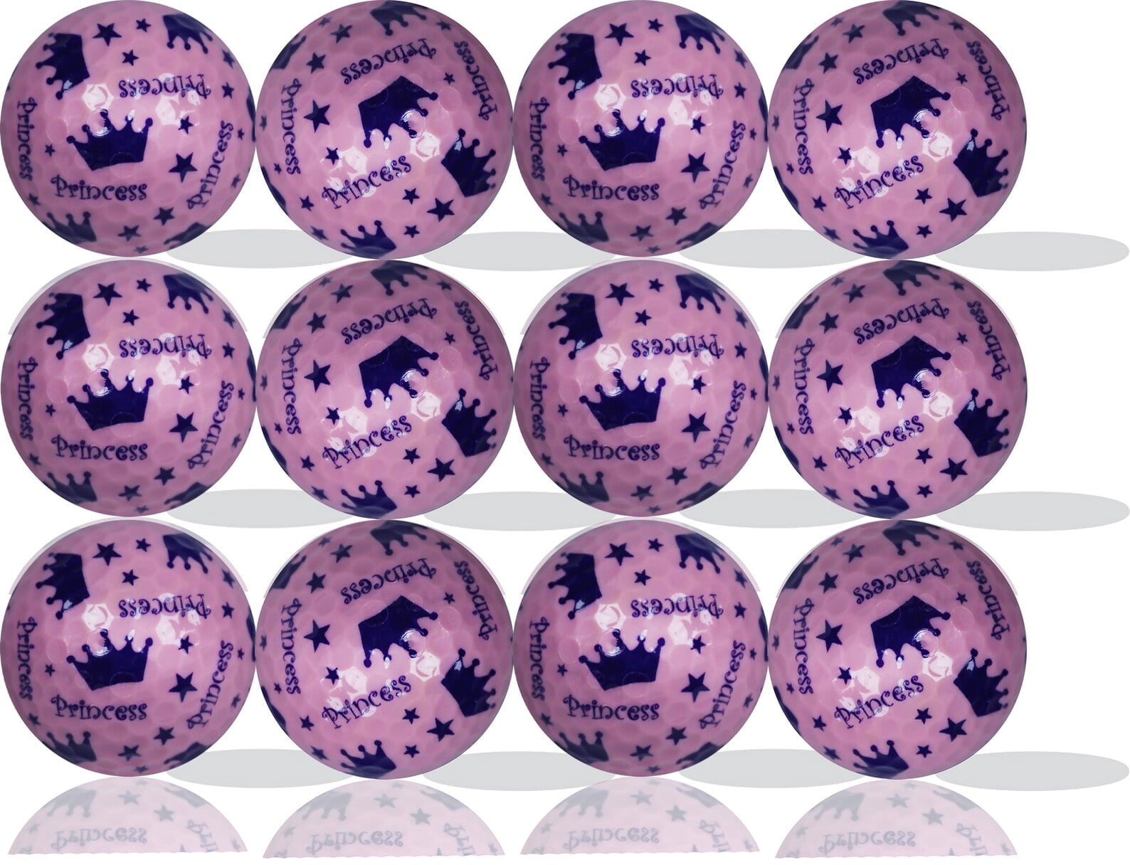 Princess Golf Balls 12 Pack by GBM Golf