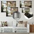 thumbnail image 4 of Designart "Elegant Retreat Country Clubs painting I" Architecture Metal Wall Art, 4 of 5